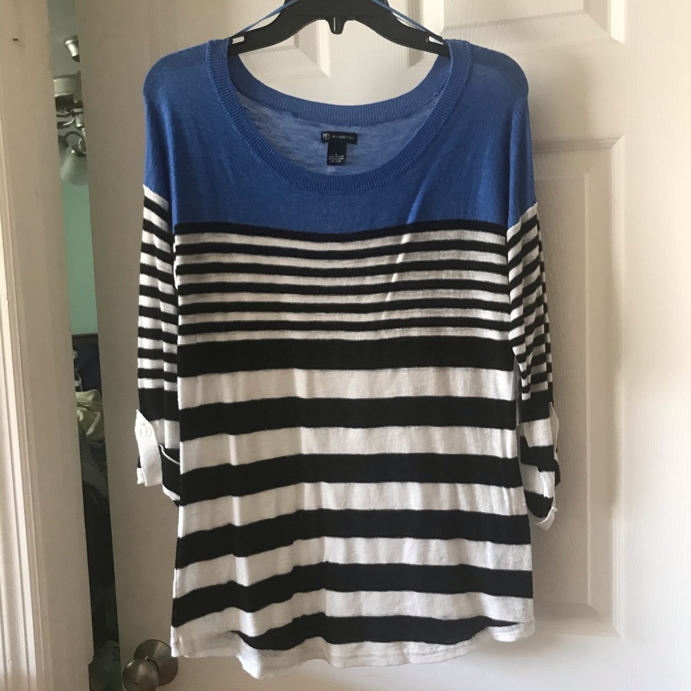 NWT New Directions Long Sleeve Top